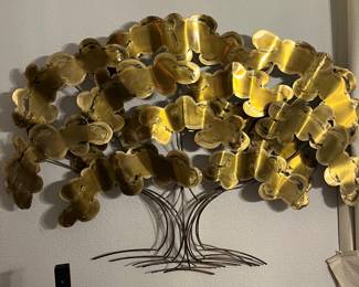 Mid century modern brutalist tree