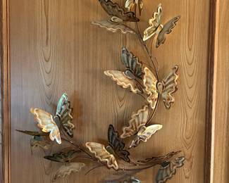 Mid century vintage wall art