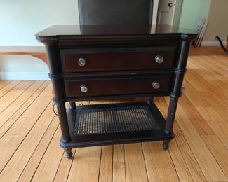 #110 Side Table w/ Built in Power Strip 30x18x30