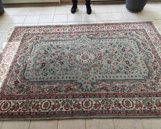 #107 Turkish Oriental Hand Knotted 100% Woolen Pile Carpet 9x6