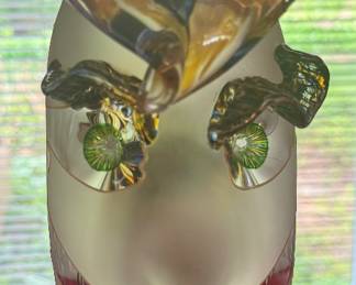 Photo 1 of 4 Abstract Art Glass Portrait Sculpture (approximatley 10")