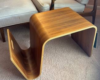 Beautiful mid-century, modern magazine table holder