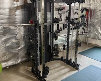 Smith Gym with weights and accessories