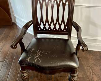 Bernhardt dining table and 6 chairs