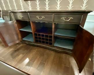 Bernhardt Buffet/Server with marble inlaid top