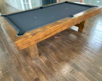 Brunswick pool table with interchangeable ping pong table top
