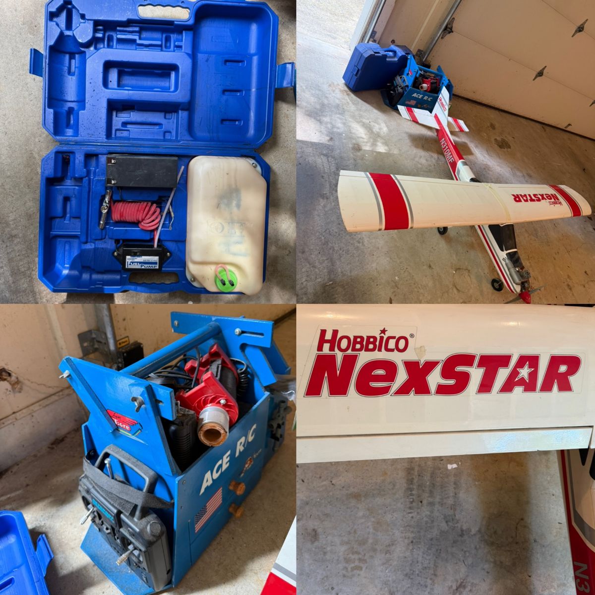 Hobbico NexStar  N310MF 68” Wingspan 57” motor to tail Radio Controlled Airplane 