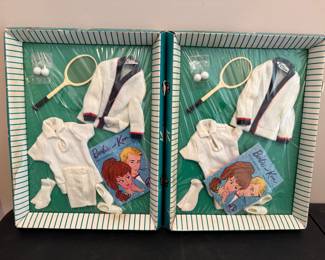 (2) Vintage Barbie Tennis outfits with in original packaging