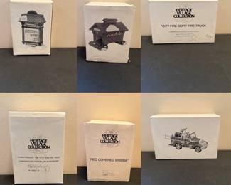 Dept. 56 Heritage Village Collection & Christmas In The City Accessories 