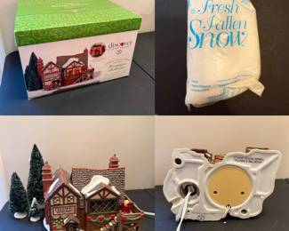 Dept. 56 Dickens Village Series Porcelain House  “ Fezzwig’s ballroom