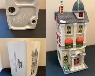 Christmas In The City Series Dept. 56 Lighted Porcelain lighted House “ Ritz Hotel “ 1989