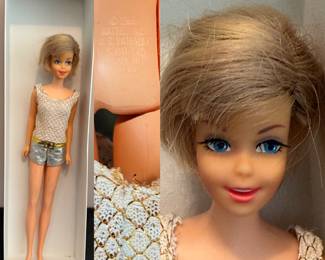 Vintage 1966 Mattel Casey Doll Original Swim Suit