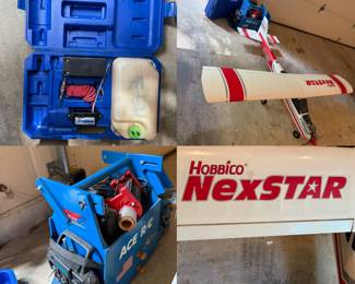 Hobbico NexStar  N310MF 68” Wingspan 57” motor to tail Radio Controlled Airplane 