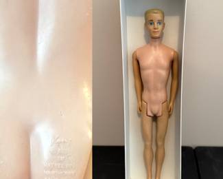 Vintage "Shorty" Blonde Ken Doll Molded Hair
