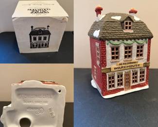 Dept. 56 Heritage Village Collection Dicken’s Village Series Porcelain Lighted House “A Christmas Carol”