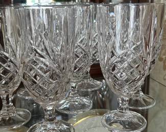 Godinger Dublin Iced Tea Glasses ~