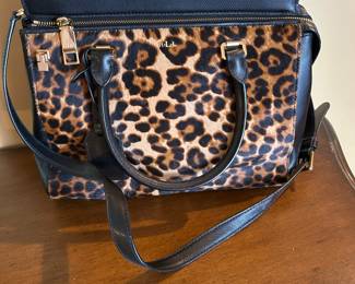Ralph Lauren leopard handbag ~