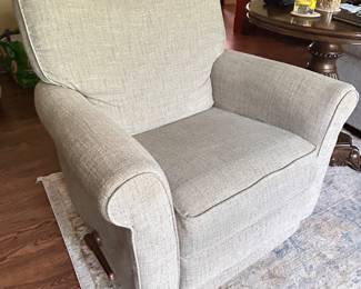 Pair of swivel recliners~