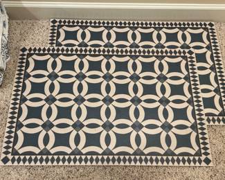 Bathroom mats ~