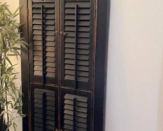 Arched Shutter Style Mirror