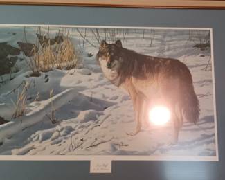 wolf print