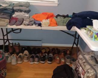 clothes, shoes
