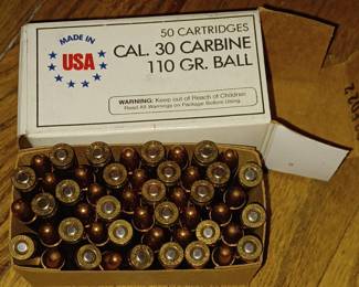 boxes 30 cal ammo
