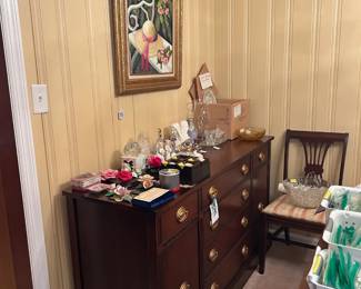 matching sideboard, Lenox, painting