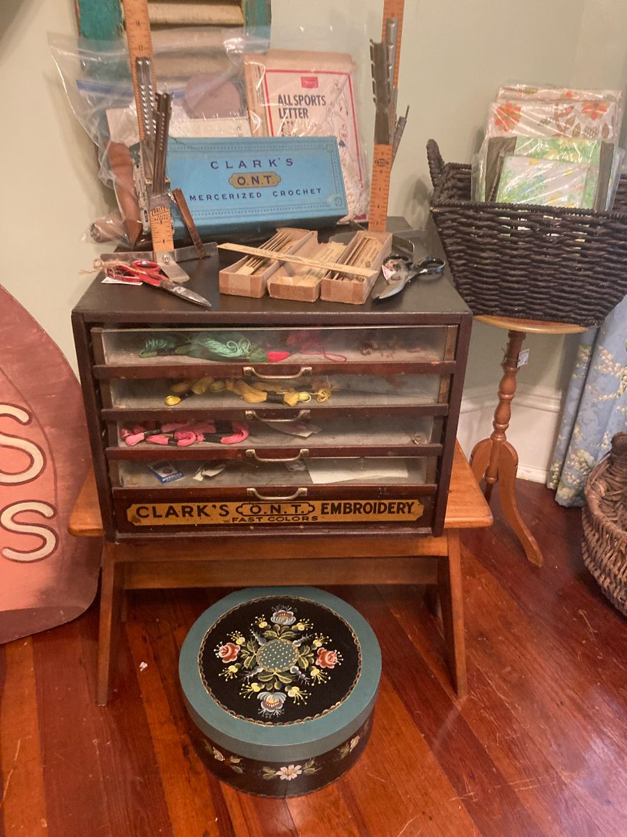 Clark O.N.T Embroidery Cabinet