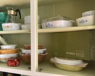 Pyrex galore