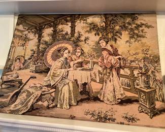Beautiful Japanese  tapestry - ready to frame. 