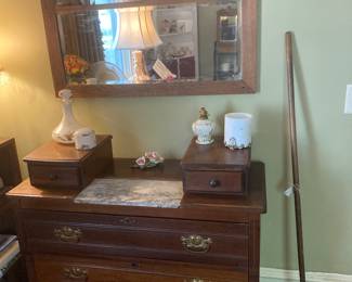 Eastlake dresser with mirror