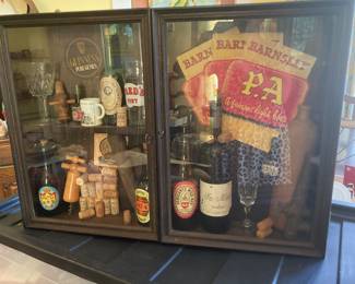 English pub bar shadow box