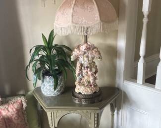 Capodimonte Porcelain Lamp
