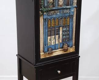 Cape Craftsmen 2-piece wine cabinet
