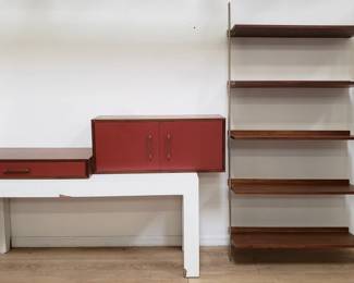 West Elm 6-piece shelving unit