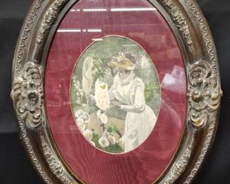 Vintage embellished etching