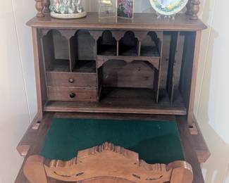 Antique secretary desk