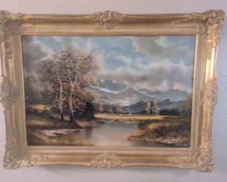 JW Thrasher oil painting