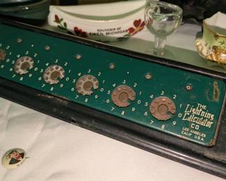 Vintage The Lightning Calculator Co.