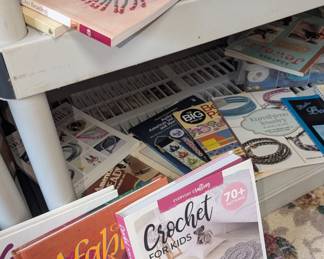 An absolutely amazing selection of crafting books!