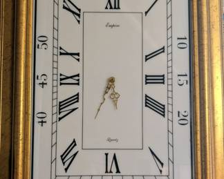 Nice large Empire wall clock.