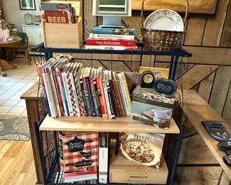 What’s for dinner? Cookbooks galore.