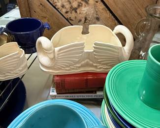 Some Fiesta-ware plates.