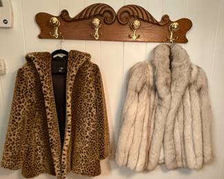 Fur coats. Going to be cold again before you know it. And you’d look super fancy in one of these coats.