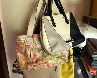 Purses, purses, purses.