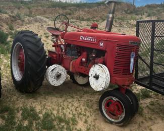 Farmall M Tractor (Winningest Tractor Pull Tractor in Colorado)