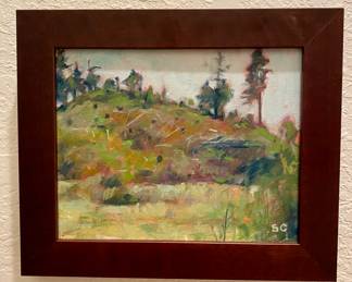 Original oil painting by Sharron Campbell