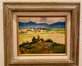 Original oil painting by Paul Abram Jr.