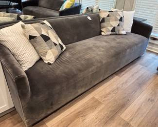 Restoration Hardware Italian Shelter Arm Sofa